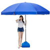 2.0m Sun Umbrella Sunshade Umbrella Large Umbrella Extra Large Outdoor Umbrella Commercial Stall Umbrella Royal Blue (no Silver Glue)