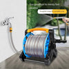 10m Car Washing Water Gun High Pressure Artifact Household Garden Watering Water Pipe Truck Storage Rack Water Spray Gun Hose Reel Car Brushing Tool Set