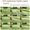 Garden Sprinkler Home Watering Vegetables Sprinkler Seedling Sprinkler Spray Head Explosion-proof Plastic Hose Antifreeze 15 Meters Water Gun Set