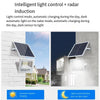 Solar Human Body Induction Lamp Courtyard Lamp Household Indoor Lamp Outdoor Waterproof Street Lamp Gate Projection Light Volt Panel Charging Sun Lamp