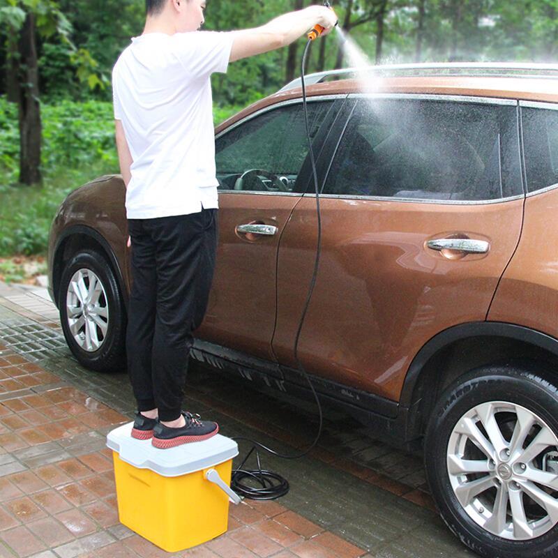 High-pressure Car Wash Water Gun Hose Car Brushing Artifact Household Washing Flower Watering Hose Nozzle Tap Water Pressurized  Water Spray Gun Head Tool
