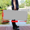 Outdoor Folding Tables And Chairs Siamese Exhibition Table Beach Stall Portable Integrated Barbecue Stall Four Person Seat Suit Camping Picnic Tables