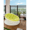 Single Sofa Chair Modern Simple Back Lazy Furniture Living Room Balcony Terrace Creative Snail Chair Rattan Chair Watermelon Rocking Chair Coffee Color