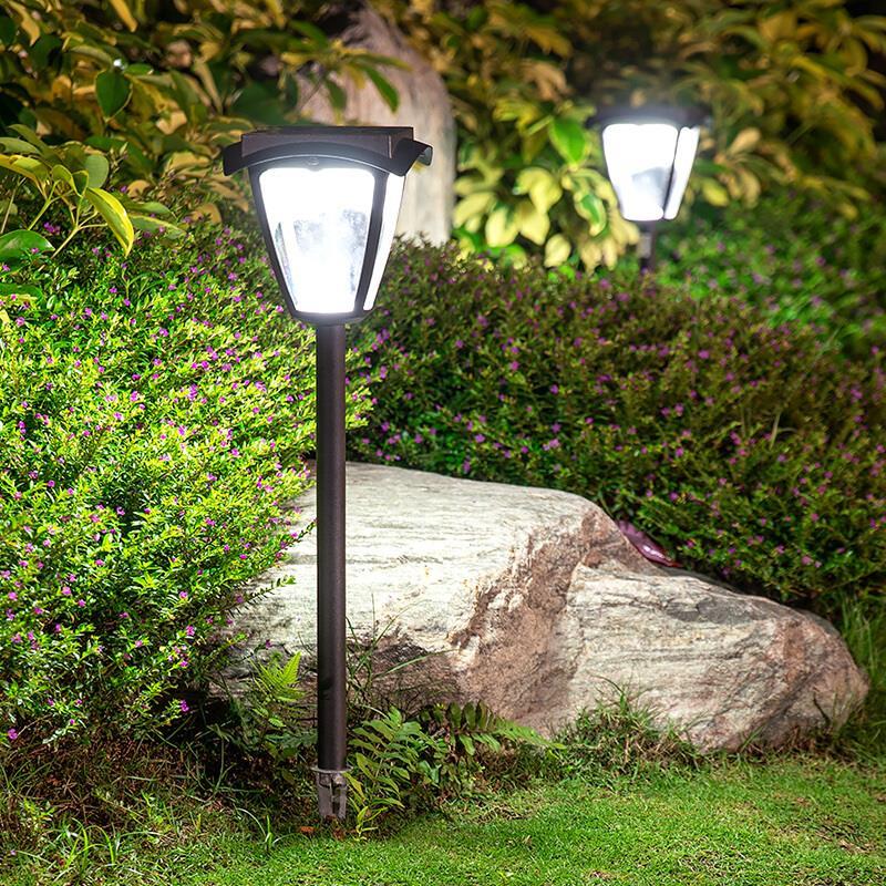 Solar Lamp Outdoor Courtyard Lamp Household Waterproof Lawn Lamp Garden Villa Landscape Lamp Outdoor Decorative Ground Plug-in Lamp