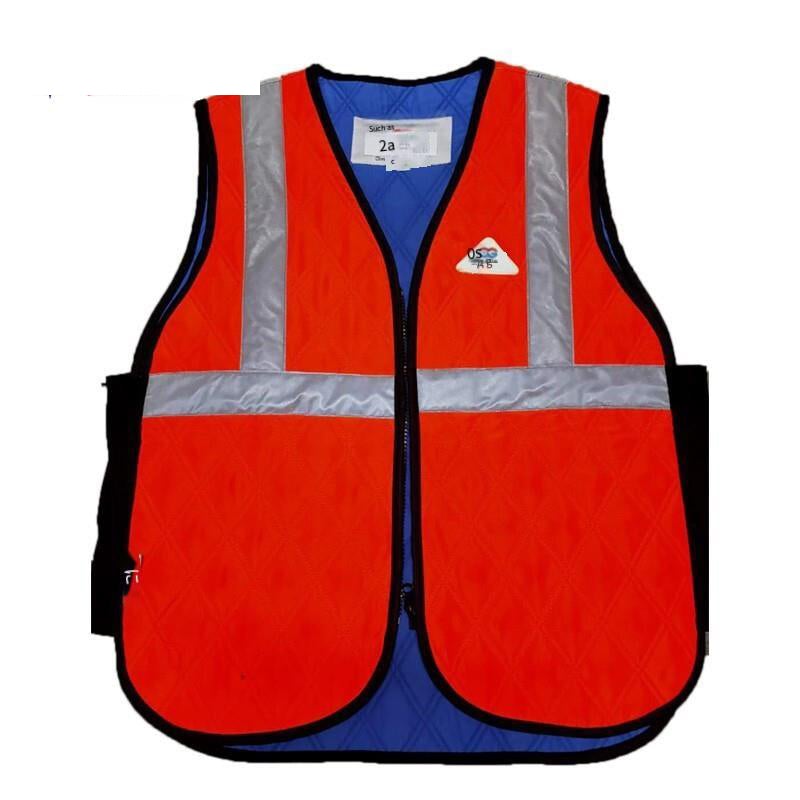 Summer Cooling Vest Cooling Vest Cooling Clothing Cooling Work Clothes Personalized Customized Red One Size Fits All