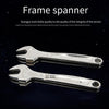 6 Pieces Steel Galvanized Anti Slip Wrench Handle Manual Multi-function Shed Three Purpose Dead End Wrench 19 * 21 * 22cm