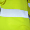 6 Pieces Fluorescent Vest Reflective Vest Woven Comfortable Breathable Strap Velcro Safety Vest