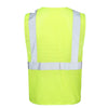 10 Pieces High Visibility Multifunctional Reflective Vest Reflective Safety Vest Sanitation Suit Safety Fluorescent Suit