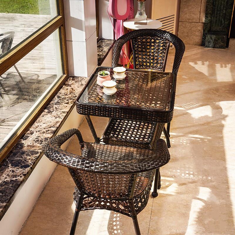 Lazada Small Garden Chair Set Balcony Table And Chair Small Tea