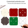 Outdoor Sunshade Umbrella Courtyard Umbrella Sunscreen Umbrella Beach Umbrella Security Guard Box Umbrella Outdoor Anti Ultraviolet Folding Umbrella