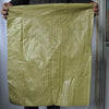 300 Pieces Woven Bag Snake Skin Bag Construction Waste Bag Logistics Woven Bag 50 * 64cm Earth Yellow Medium Thick Yellow