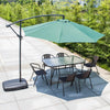 Outdoor Table And Chair Courtyard Umbrella Leisure Folding Combination Set Rattan Chair Three Piece Waterproof Outdoor Small Balcony Table And Chair