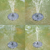 1.5w Solar Fountain Micro Solar Sprinkler Outdoor Courtyard Rockery Garden Pond Landscaping Solar Water Pump Fish Pond Fountain