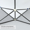 Large Sun Umbrella Commercial Courtyard Umbrella Outdoor Large Stall Umbrella Square Rectangular Umbrella Folded Red 1.8 * 2.2 M (With Base)