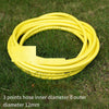 20m Water Pipe Hose High-pressure Gun Household 3-point Car Washing Gardening Pipe Explosion-proof PVC Rubber Water Pipe 3 Branch Pipe