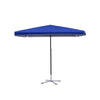 Sunshade Umbrella Large Umbrella Stall Commercial Thickened Large Outdoor Stall Umbrella Square Courtyard Umbrella Blue 2m * 2m With Base
