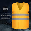 15 Pieces Railway Reflective Vest Reflective Vest Environmental Sanitation Construction Reflective Clothing Reflective Safety Clothing