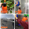 10 Pieces Manual Pneumatic Flower Watering Kettle Watering Pot Garden Tools Sprayer Disinfectant Sprinkler 1.5 Liters Of White Plastic Pressure Bar