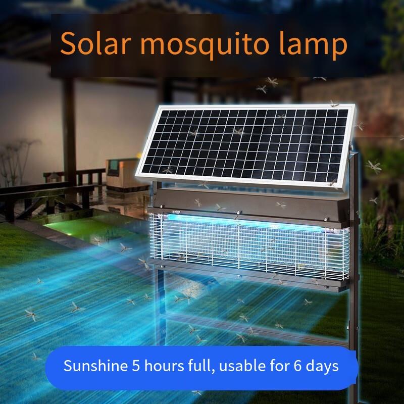 Science And Technology Solar Mosquito Killing Lamp Outdoor Mosquito Killing Artifact Outdoor Mosquito Killing Artifact Villa Garden Fly Killing Lamp