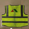 6 Pieces Reflective Vest Mesh Reflective Vest for Outdoor Works, Cycling, Jogging
