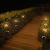 Solar Lamp Outdoor Courtyard Lamp Garden Villa Decorative Lamp Waterproof Dandelion Lamp Ground Fireworks Lamp Lawn Lamp Star Color Lamp
