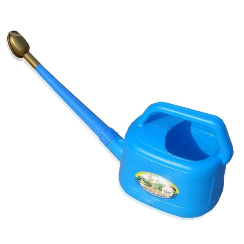 6 Pieces 3.5L Large Capacity Sky Blue Gardening Tools Watering Pot Plastic Watering Pot
