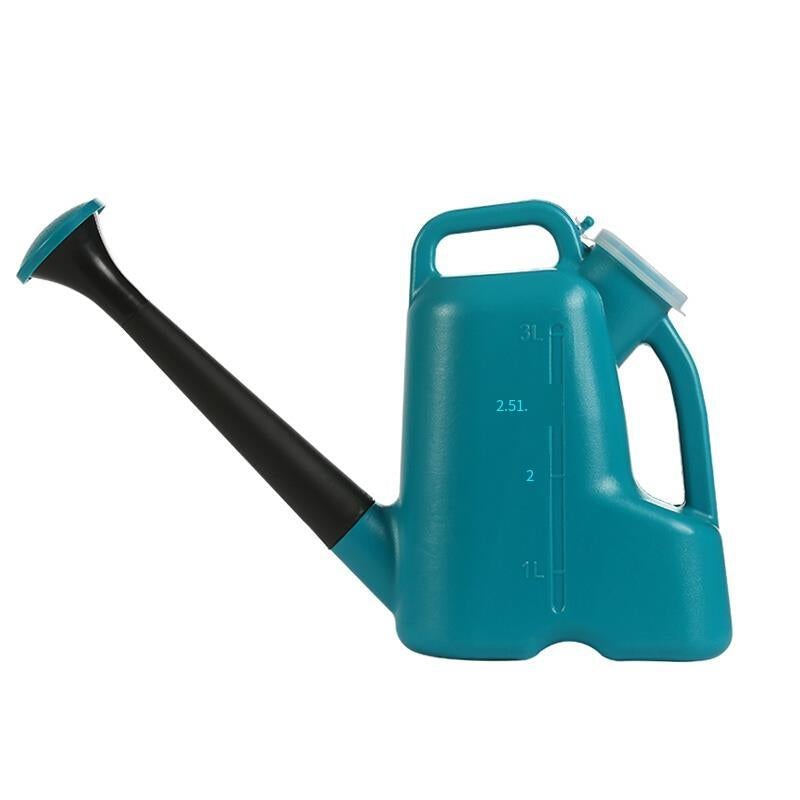 5L Green Medium Thickened Watering Pot Large Watering Pot Plastic Watering Pot Long Nozzle Watering Pot Horticultural Watering Pot Household Watering Pot Watering Pot