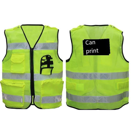 Reflective Vest Summer Reflective Vest Traffic Reflective Vest Reflective Riding Suit Reflective Suit For Constraction Workers