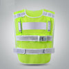LED Rechargeable Reflective Vest With Flashing Light