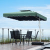 Outdoor Sunshade Umbrella Courtyard Umbrella Dual Purpose Stall Commercial Black Gum Balcony Fishing Outdoor Beach Umbrella Water Tank