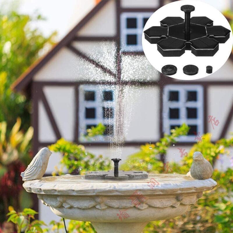 Solar Fountain Flower Fountain Sprinkler Outdoor Landscape Micro Fishpond Oxygenation Pump Solar Water Pump Fishpond Fountain