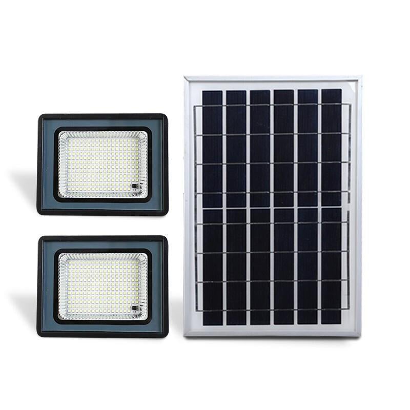 Solar Lamp Courtyard Lamp Street Lamp Outdoor LED Projection Lamp Household Outdoor Wall Lamp New Rural Lighting Pole Column Head Landscape Waterproof