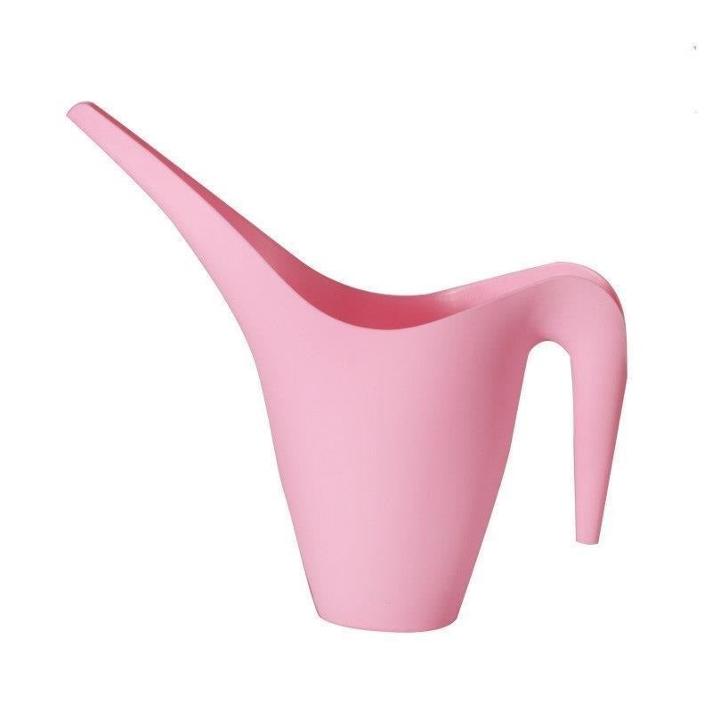 10 Pieces Pink 1L Sprinkler Creative Long Mouth Watering Kettle Plastic Gardening Tools Watering Kettle 1.8 Household Greenery Pot Pot Watering Flower Pot
