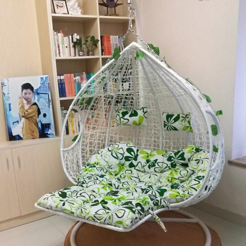 Hanging Basket Rattan Chair Household Indoor Rocking Chair; ECVV SA ...