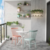 Outdoor Table And Chair Balcony Small Tea Table Leisure Three Piece Balcony Table And Chair Modern Simple Courtyard Outdoor Table And Chair