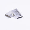 6 Pieces Manual Belt Packing Buckle 2kg About 400 PP Metal Clip Carton A1123