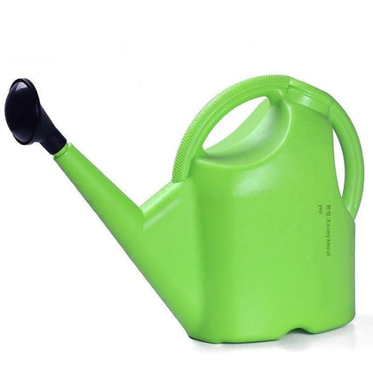 6 Pieces 10L Green Flower Watering Pot Thickened Large Watering Pot Plastic Watering Pot Horticultural Watering Pot Household Long Nozzle Watering Pot With Cover