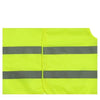 15 Pieces Sanitary Fluorescent Yellow Reflective Warning Reflective Vest One Size Fits All Reflective Vest Cleaning Reflective Overalls