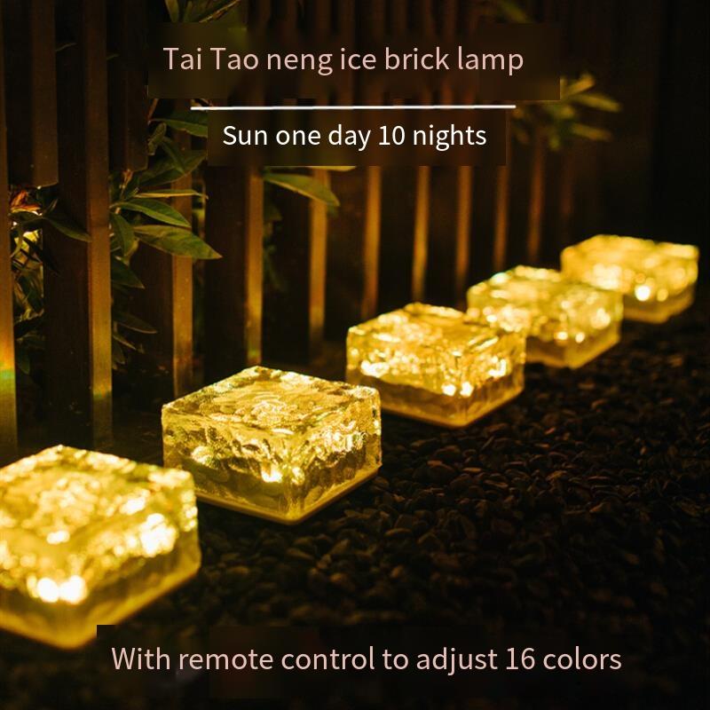 Solar Lamp Outdoor Courtyard Lamp Simulation Stone Lamp Outdoor Garden Lawn Decoration Led Waterproof Ground Lamp White Light 6 Special Packages