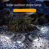 Solar Lamp Outdoor Courtyard Lamp Simulation Stone Lamp Outdoor Garden Lawn Decoration LED Waterproof Ground Lamp Headlamp