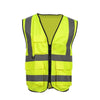 10 Pieces Reflective Vest Reflective Vest Reflective Clothing Reflective Traffic Construction Riding Vest Fluorescent