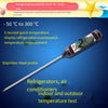 6 Pieces Automobile Air Conditioning Thermometer Pen Needle Type Auto Repair Tester Outlet Temperature Measurement Picture Color