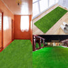 Lawn Carpet Artificial Simulation Turf Mat False Grass Plastic False Green Plant Wall Gum 1.0 cm Super Dense White Rubber Green Grass