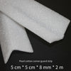 150 Pieces EPE Pearl Cotton Protector Guard Foam 5cm*5cm*10mm*2m Wrapped Corner