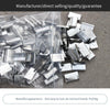 2000 Pieces Factory Direct Sales Manual Packaging Buckle PP Buckle Plastic Belt Packaging Buckle Sheet Metal Buckle