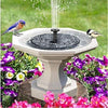 Solar Fountain With Battery Outdoor Courtyard Rockery Water Tank Fish Pond Sprinkler Water Pump Landscape Decoration 3.5w