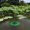 Solar Fountain Outdoor Courtyard Circulating Fish Pond Fountain Filtration Integrated Water Pump Small Pool Color Changing Lotus Lamp Solar Fountain