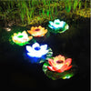 Solar Fountain Outdoor Courtyard Circulating Fish Pond Fountain Filtration Integrated Water Pump Small Pool Color Changing Lotus Lamp Solar Fountain