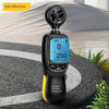 Anemometer Wind Speed Temperature Measurer Hand Held Digital Fast Wind Volume Tester Double Measurement