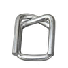 15 Pieces Steel Wire Packing Buckle 32mm Flexible Fiber Belt Heavy Packing Buckle Fiber Packing Buckle